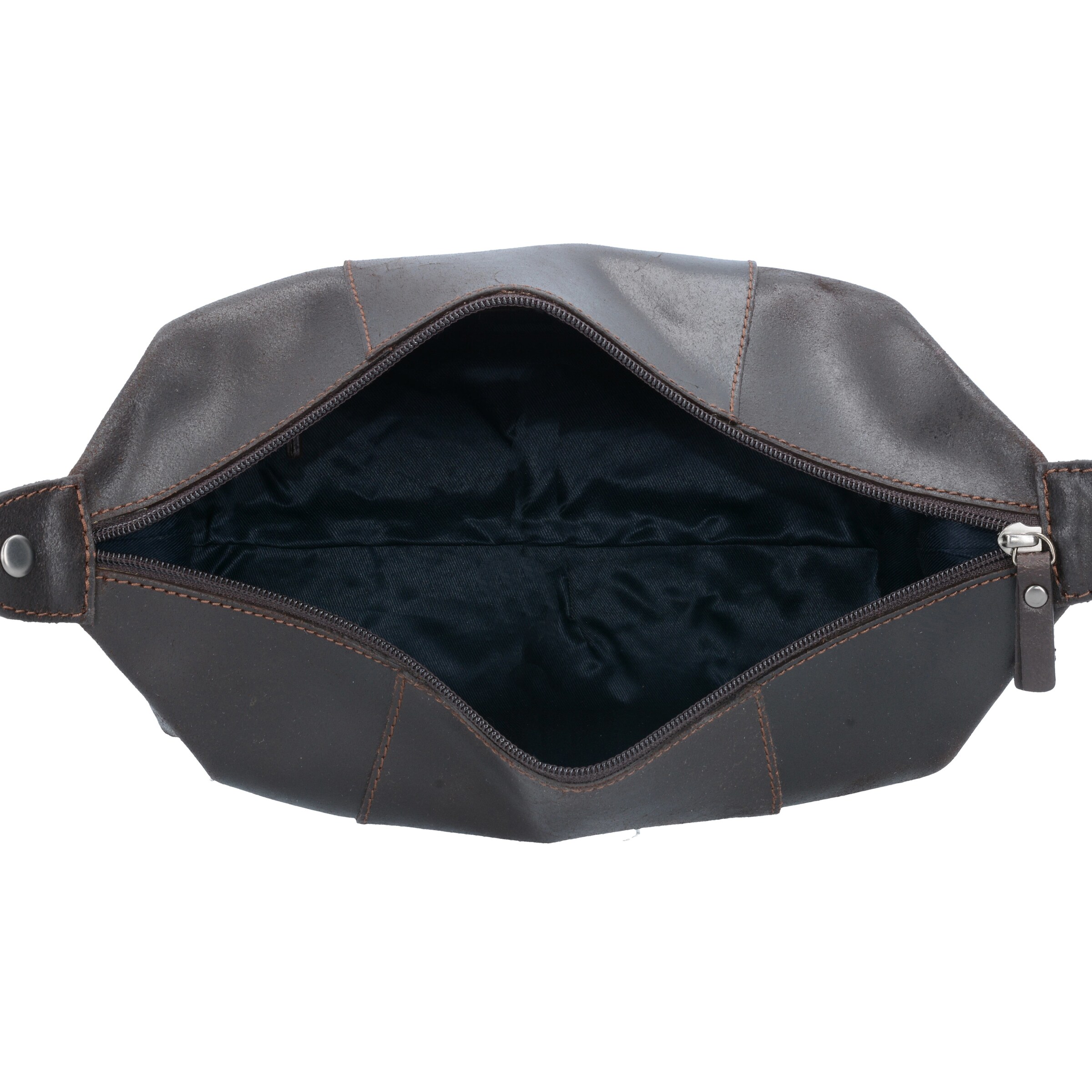 LEONHARD HEYDEN Toilettas 'Dakota' in Bruin