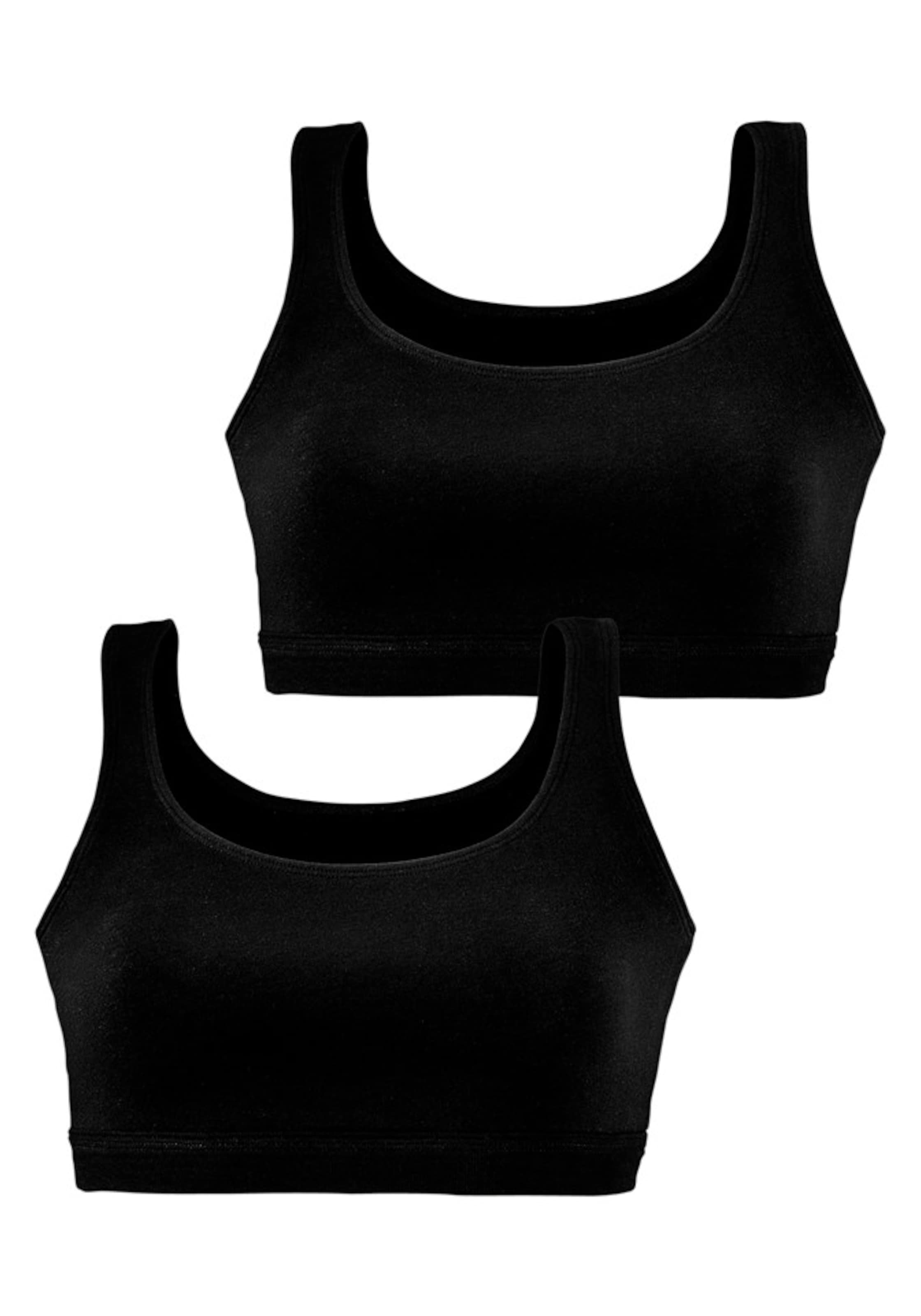 PETITE FLEUR Bra in Black: front