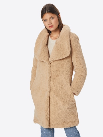 Manteau mi-saison Urban Classics en beige : devant