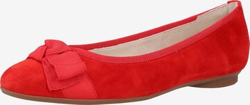 Paul Green Ballerina in Rood: voorkant