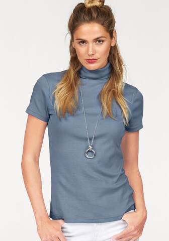 FLASHLIGHTS Rollkragenshirt (Packung, 2er-Pack) in Blau: Vorderseite