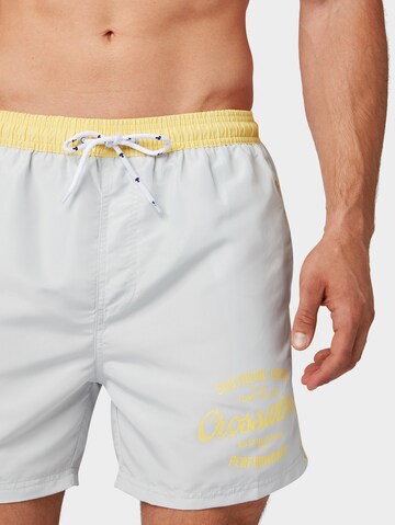 TOM TAILOR Board Shorts in Grey