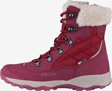 TROLLKIDS Boots 'Hemsedal' in Pink: front