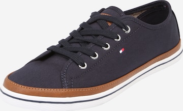 TOMMY HILFIGER Låg sneaker i blå: framsida