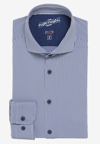 PURE Slim fit Business Shirt in Blue