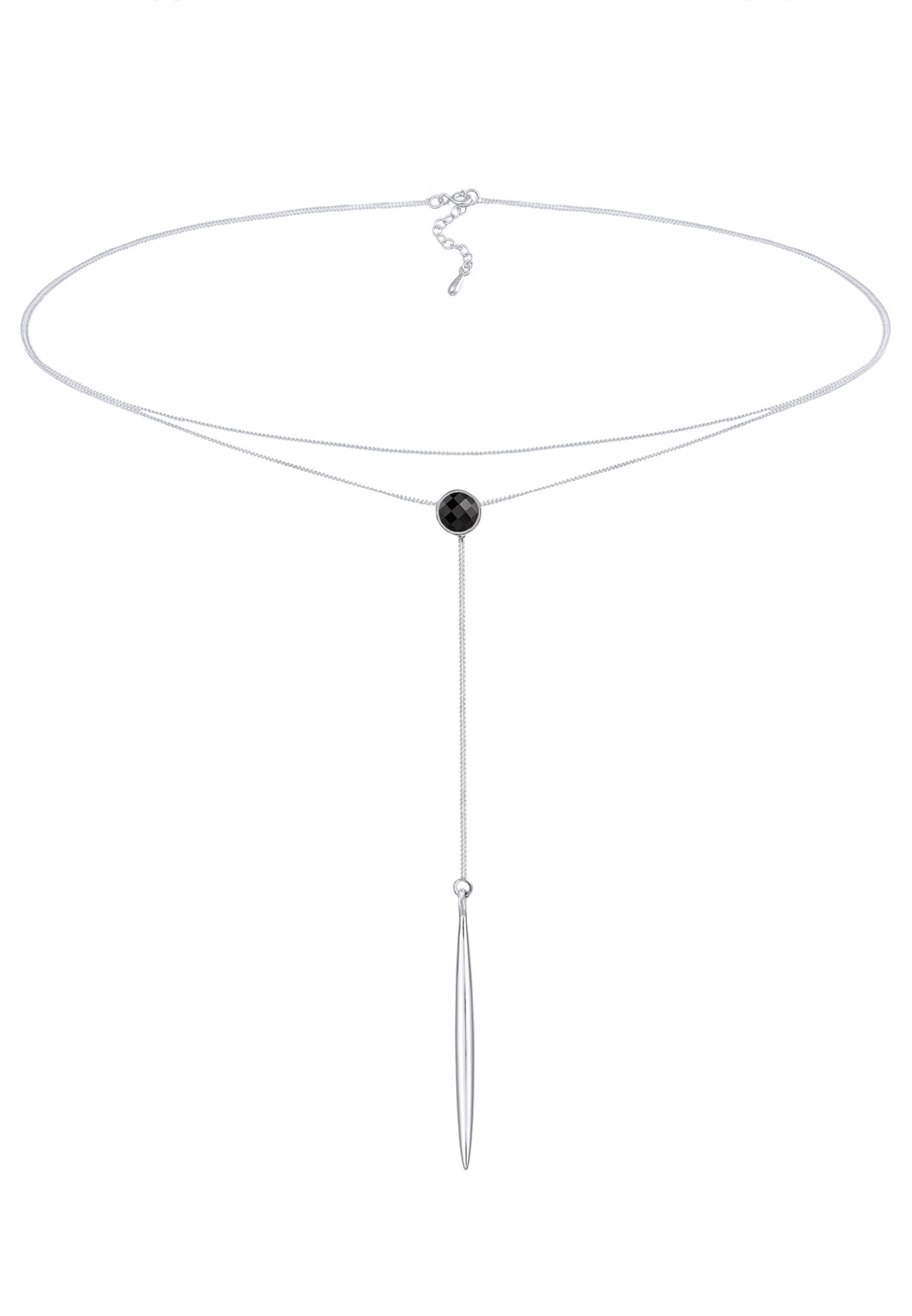 ELLI Ketting in Zilver: voorkant