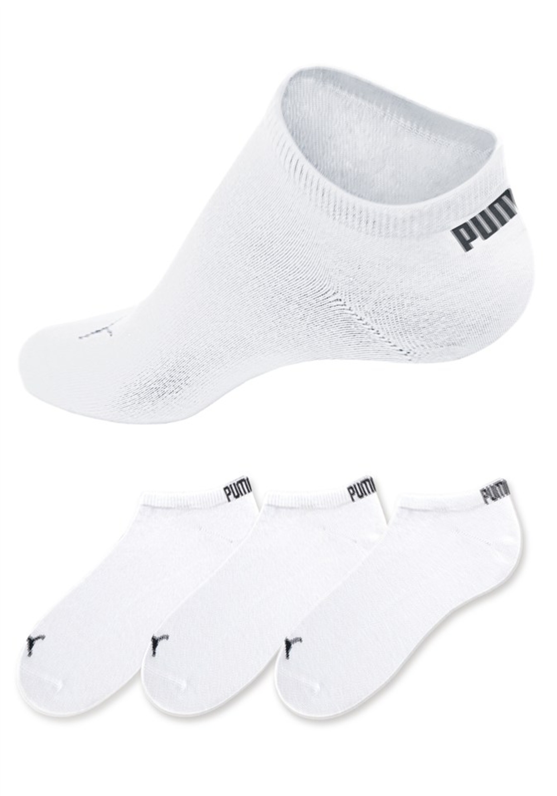 PUMA Füßlinge in Weiß