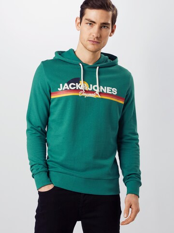 JACK & JONESSweater majica - zelena boja: prednji dio