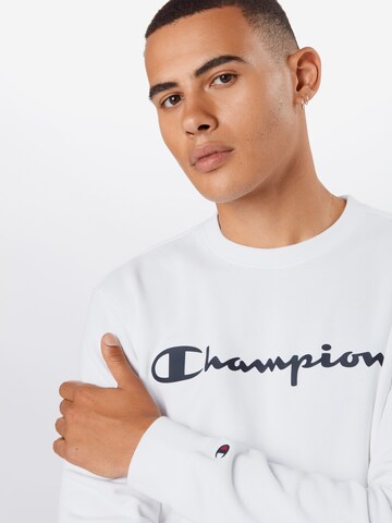 Champion Authentic Athletic Apparel Klasický střih Mikina – bílá