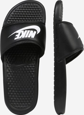 Nike Sportswear Nizki natikači 'Benassi Just Do It' | črna barva