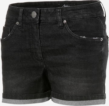 Aniston CASUAL Jeans in Black: front