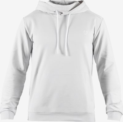 MOROTAI Sport sweatshirt i ljusgrå / vit, Produktvy