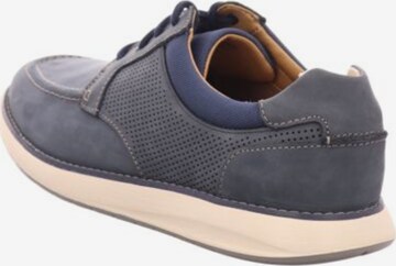 CLARKS Veterschoen in Blauw