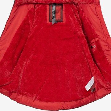 Veste d’hiver 'Amber' MARIKOO en rouge