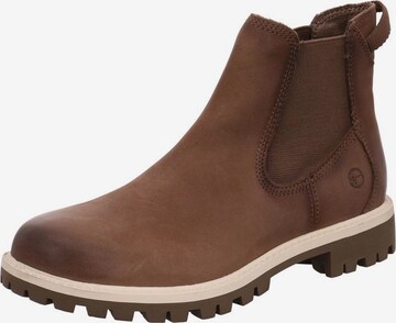 TAMARIS Chelsea Boots in Braun: predná strana