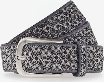 Cintura di b.belt Handmade in Germany in nero: frontale