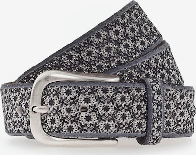 Cintura b.belt Handmade in Germany di colore grigio sfumato / nero, Visualizzazione prodotti