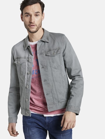 TOM TAILOR Jacke in Grau: Vorderseite