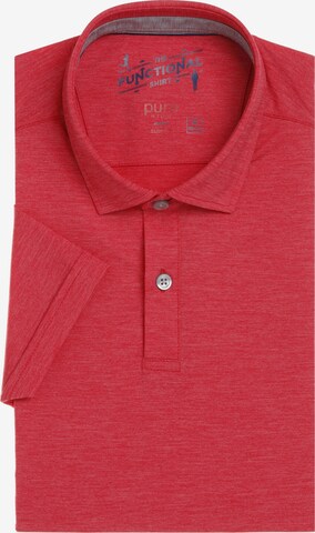 PURE Slim Fit Poloshirt in Rot