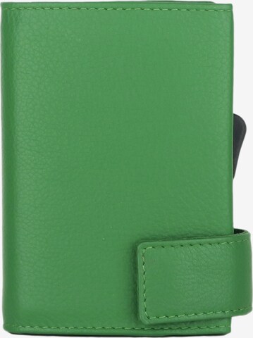 SecWal Wallet in Green: front