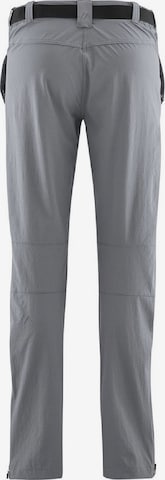 Maier Sports Regular Outdoor Pants 'Inara' in Grey: front