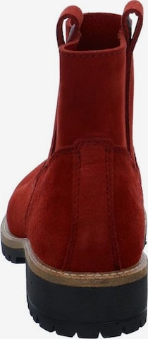 ECCO Ankle Boots 'Elaine' in Rot