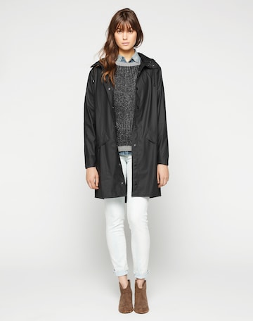 Manteau mi-saison RAINS en noir