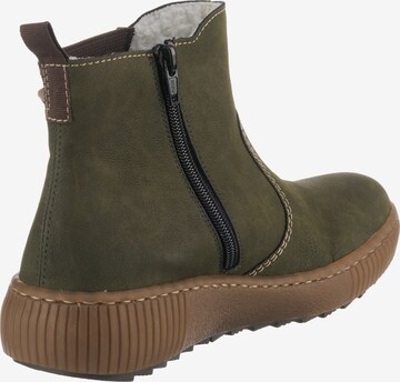 Rieker Chelsea boots in Groen