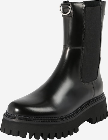BRONX Chelsea Boots 'Groov-Y' in Black: front
