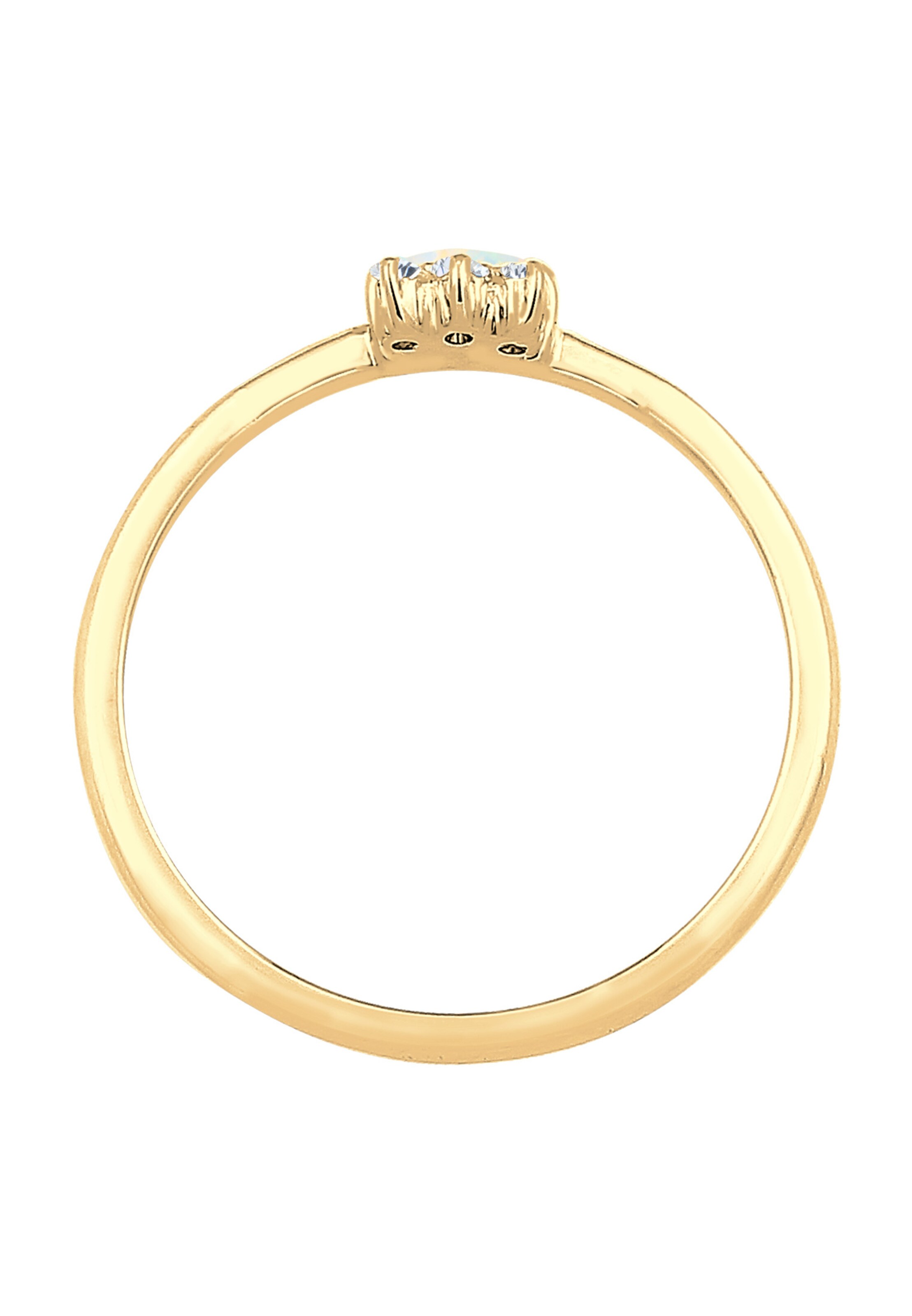 ELLI Ring 'Opal' in Gold