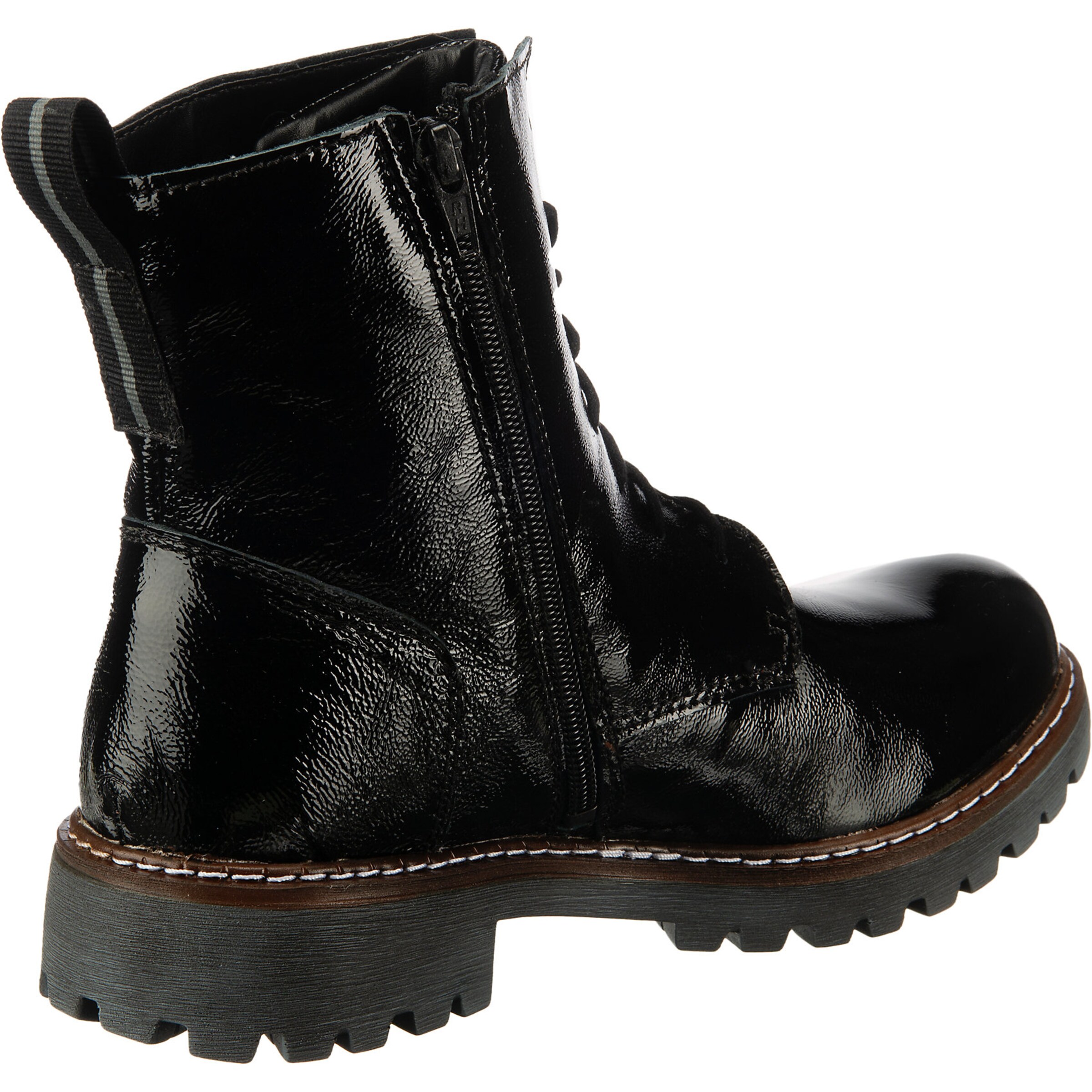 JOSEF SEIBEL Schnürstiefelette 'Marta 02' in Schwarz