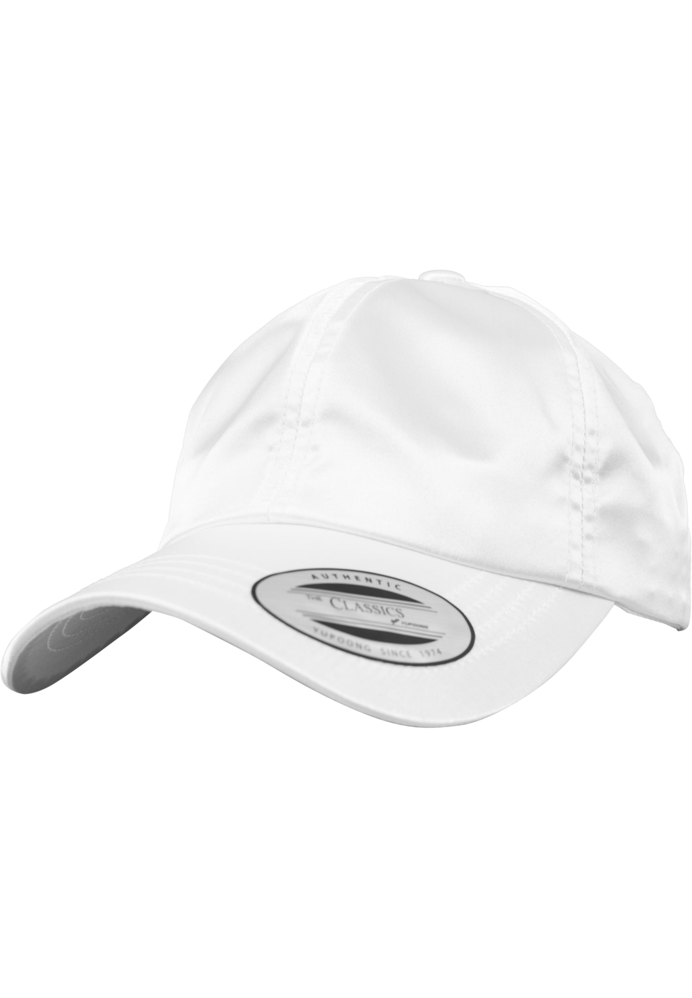 Flexfit Cap in Weiß: Vorderseite