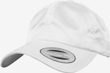 Casquette Flexfit en blanc : devant