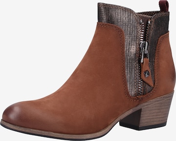 Bottines MARCO TOZZI en marron : devant