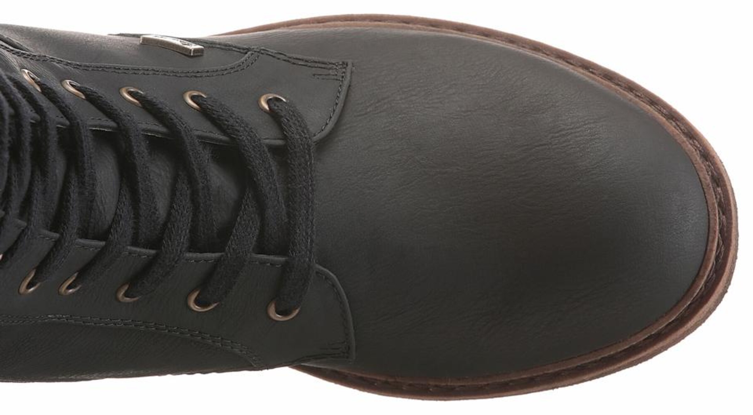 Bottes à lacets Rieker en noir