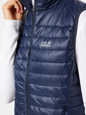 JACK WOLFSKIN Sports Vest in Blue