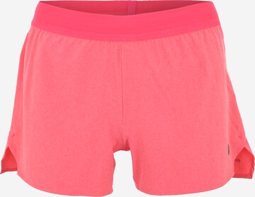 Regular Pantalon de sport ASICS en rose : devant