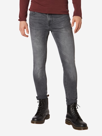 Only & Sons Skinny Jeans 'Warp' in Grijs: voorkant