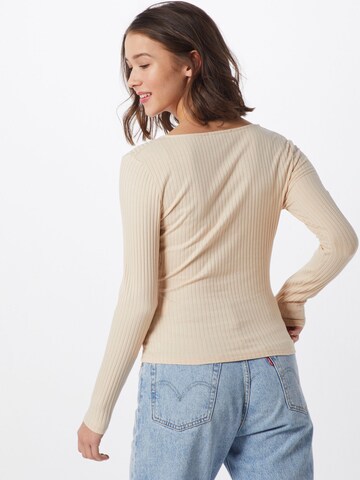 ABOUT YOU Shirt 'Kimberly' in Beige
