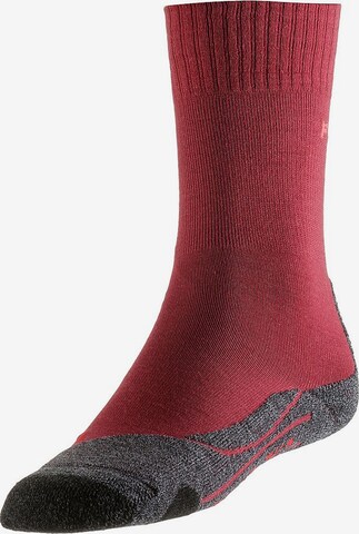 FALKE 'TK2' Wandersocken in Rot: predná strana