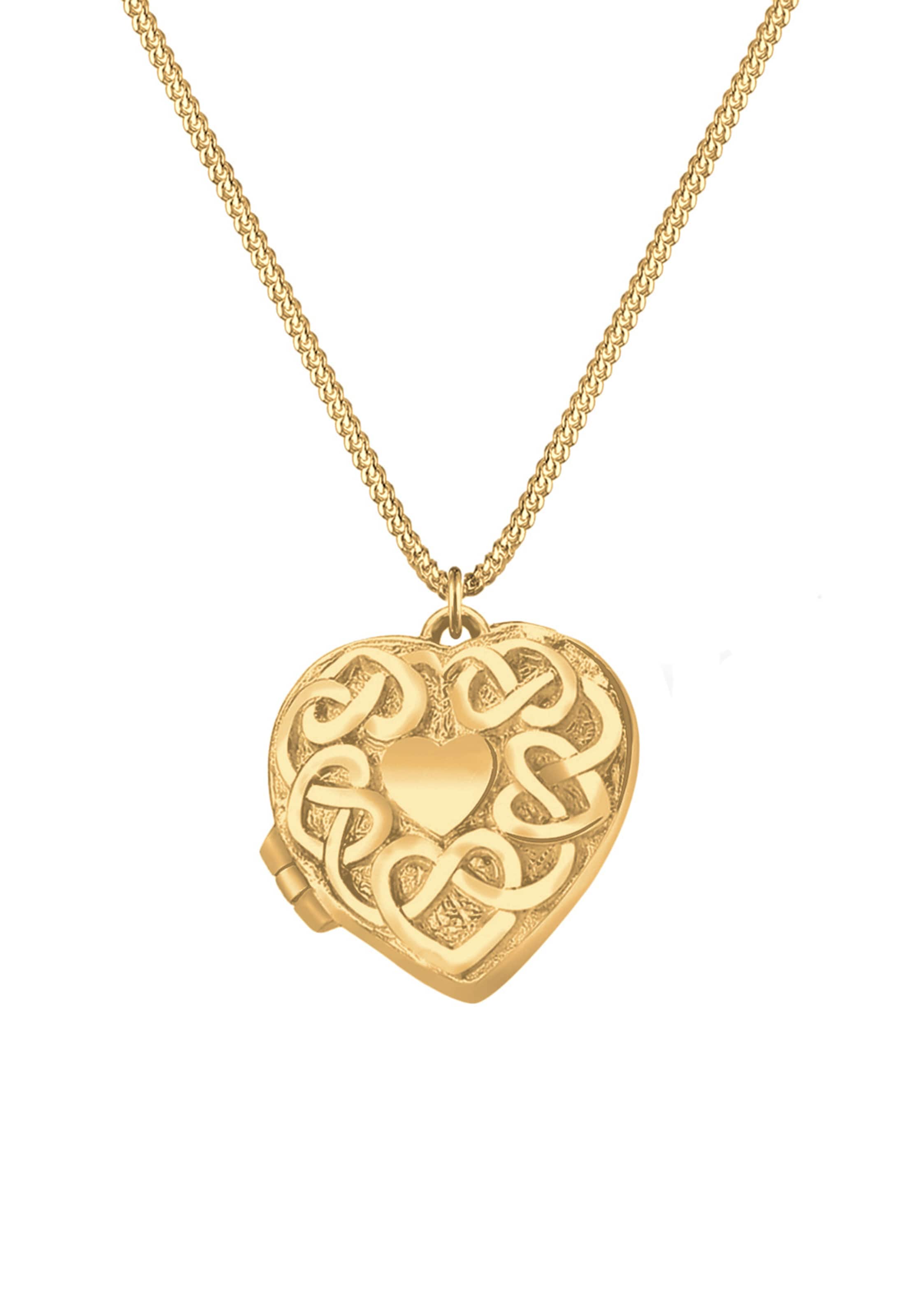 Chaîne ELLI en or : devant