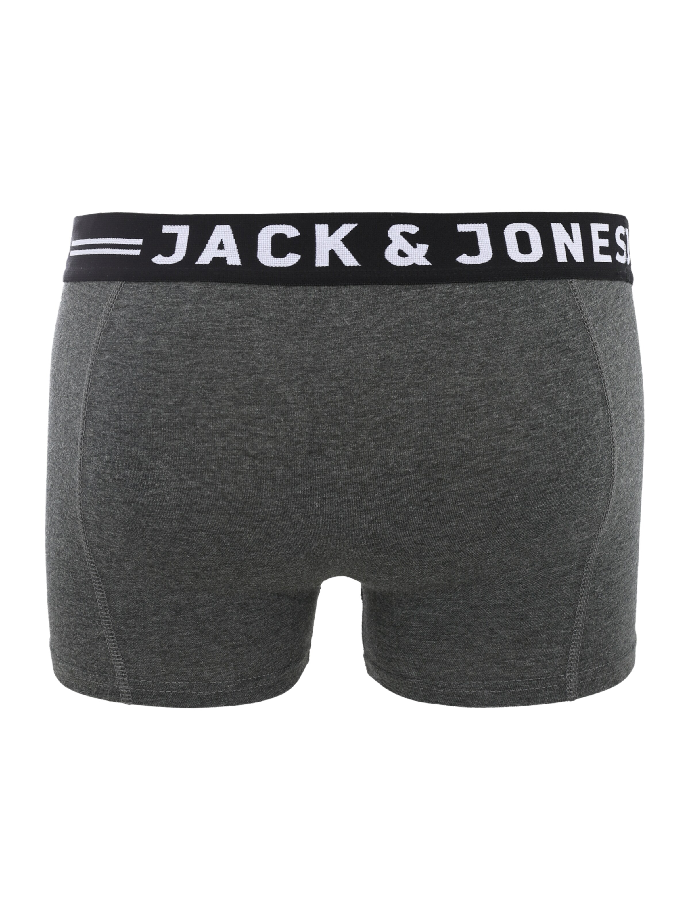 JACK & JONES Boxerky 'Sense' - Sivá: zadná strana