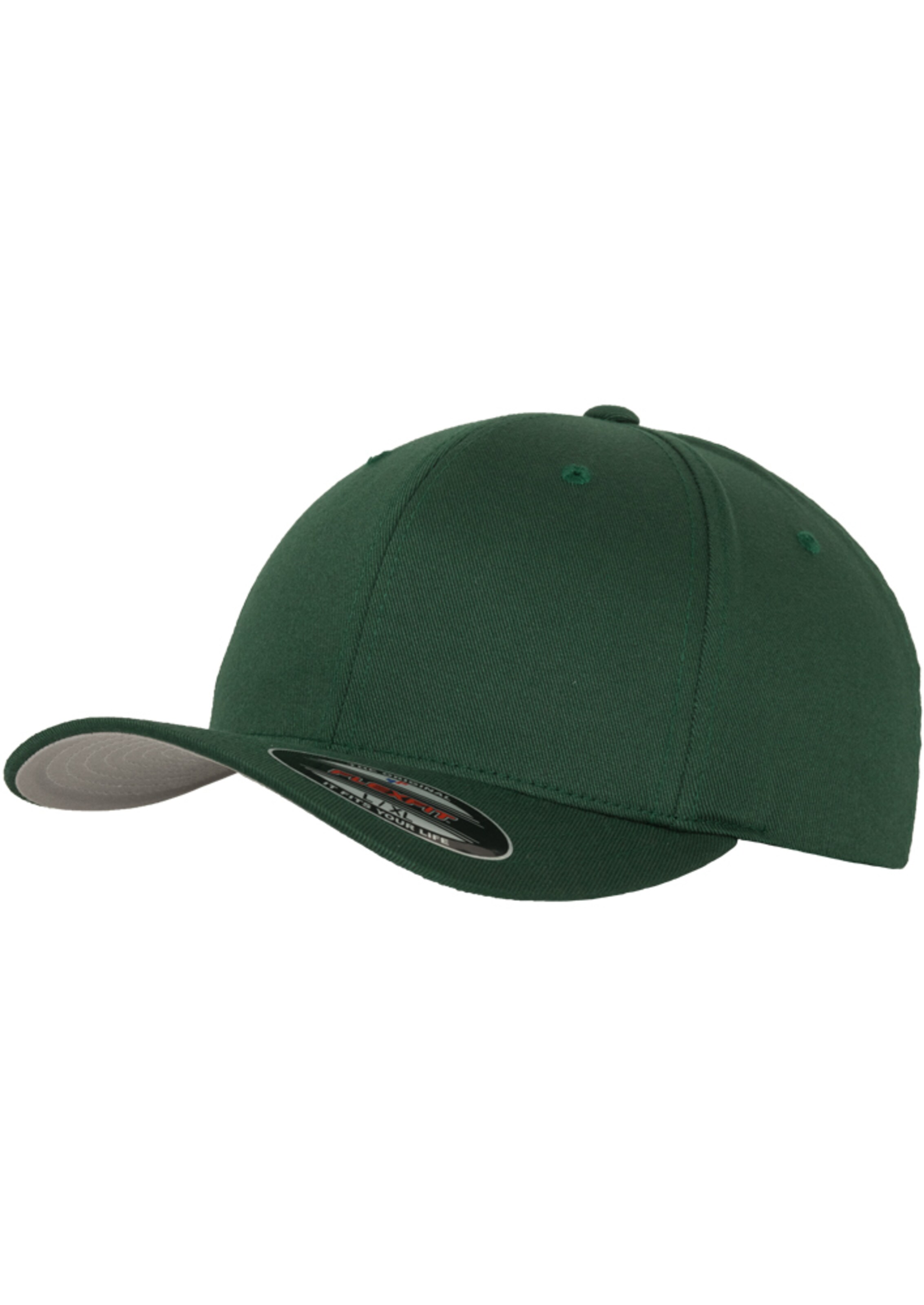 Cappello da baseball ' Flexfit Combed ' Flexfit di colore verde, Visualizzazione prodotti