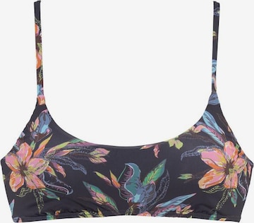 LASCANA - Soutien Bustier Top de biquíni 'Malia' em mistura de cores: frente