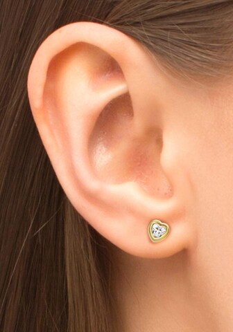 AMOR Earrings 'Herz' in Gold