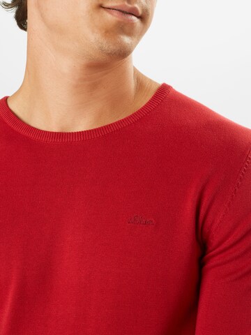 s.Oliver - Pullover em vermelho