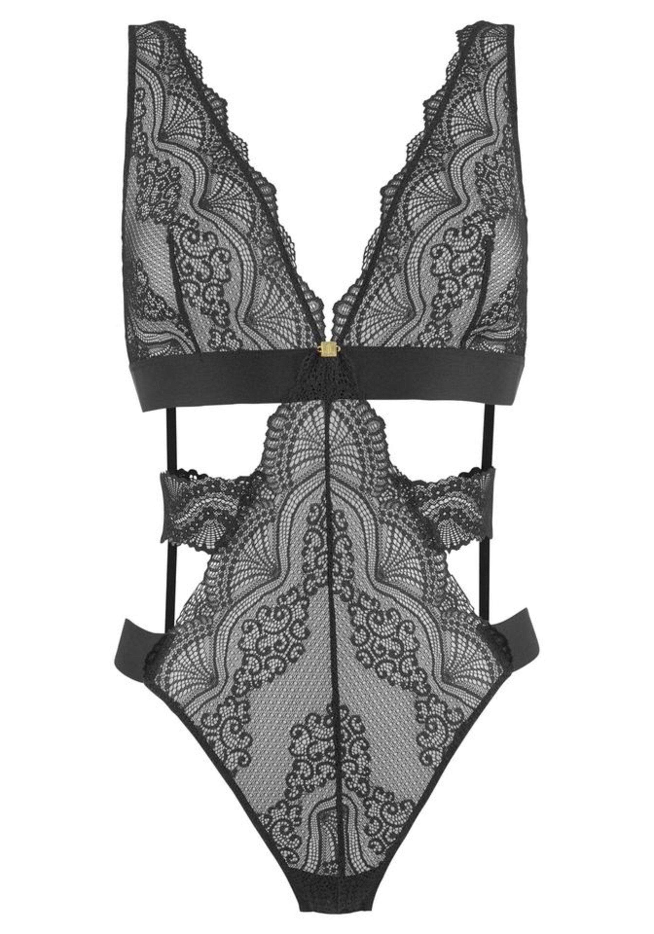 Body JETTE en noir : devant