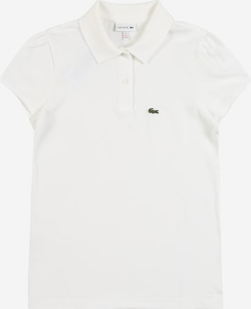 LACOSTE Футболка в Белый: спереди