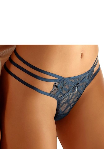 LASCANA String in Blue: front