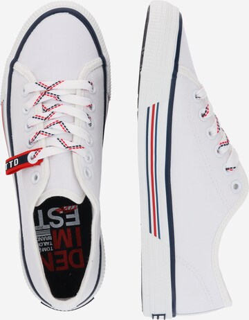 Sneaker low de la TOM TAILOR pe alb